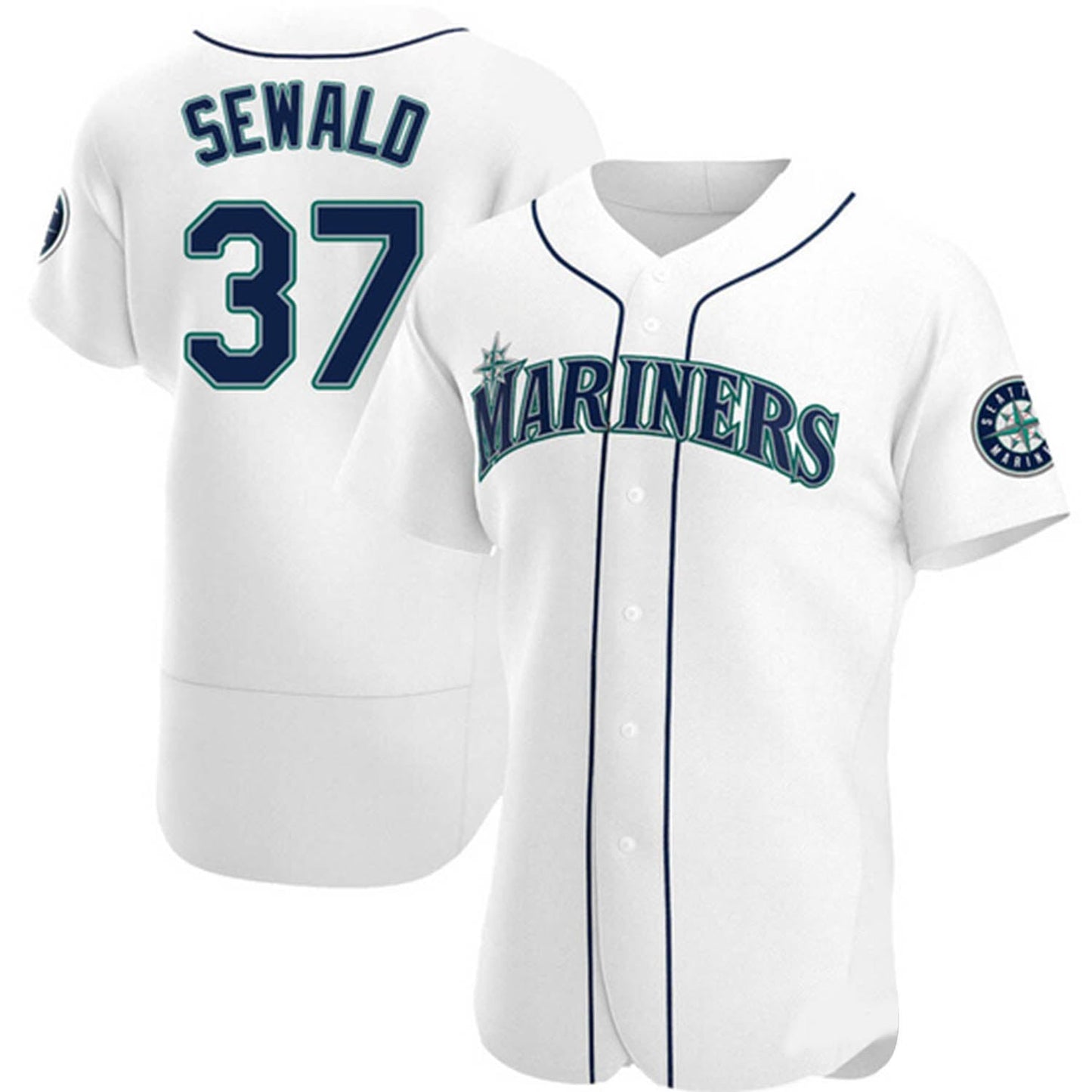 MLB Paul Sewald Seattle Mariners 37 Jersey