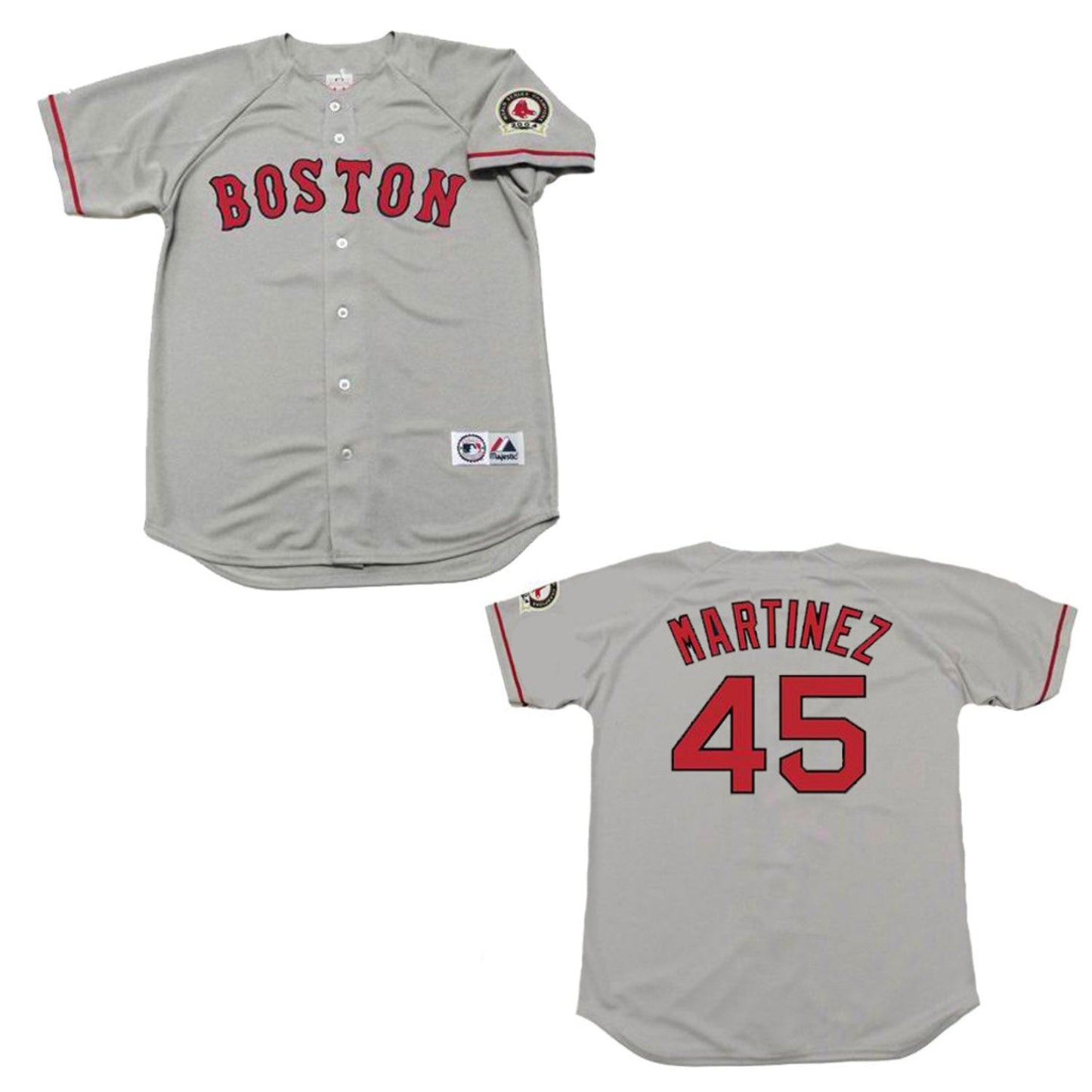 MLB Pedro Martinez Boston Red Sox 45 Jersey