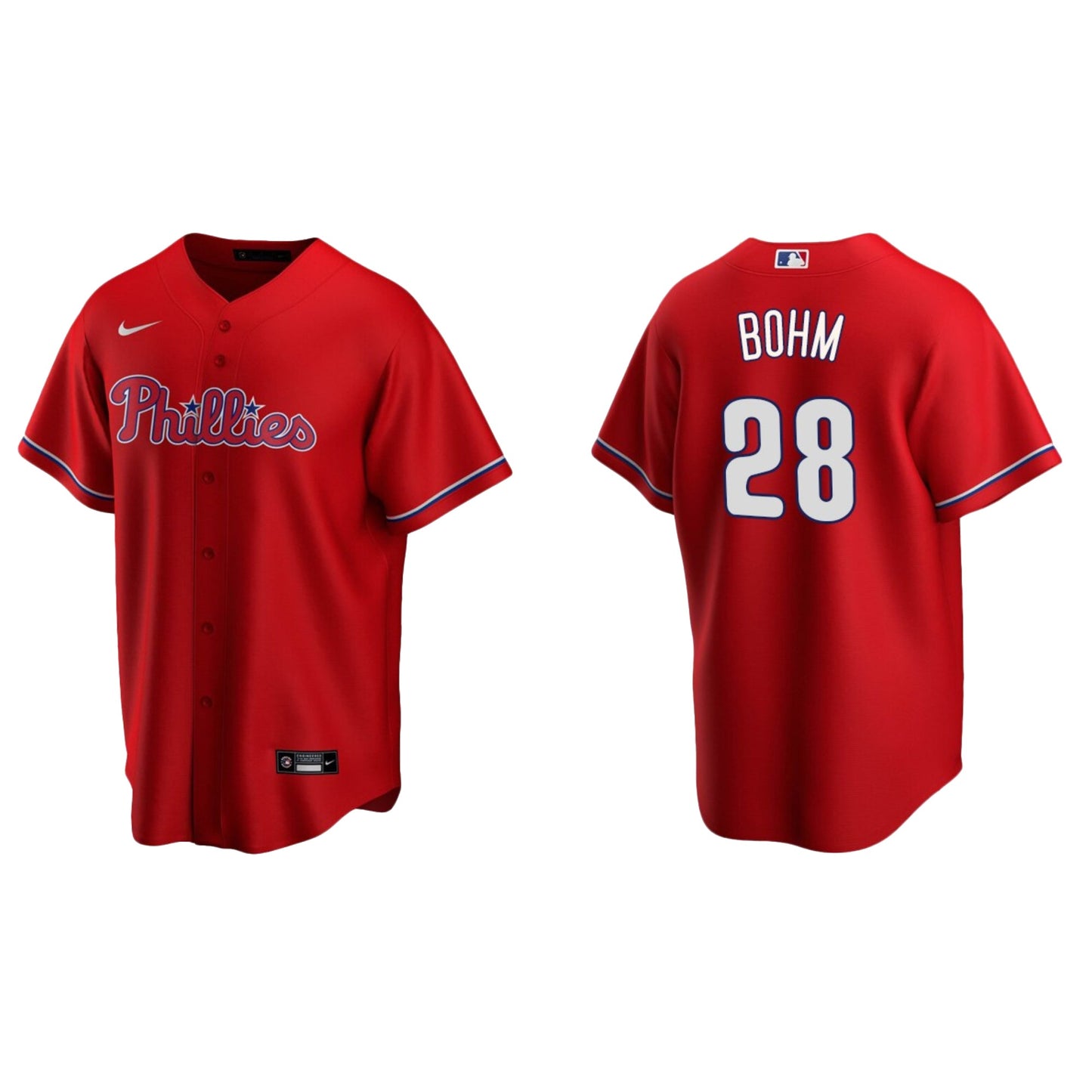 MLB Philadelphia Phillies Alec Bohm 28 Jersey
