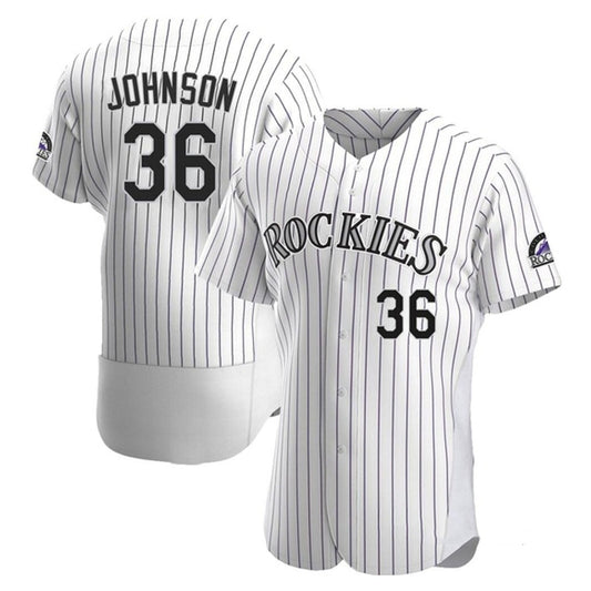 MLB Pierce Johnson Colorado Rockies 36 Jersey