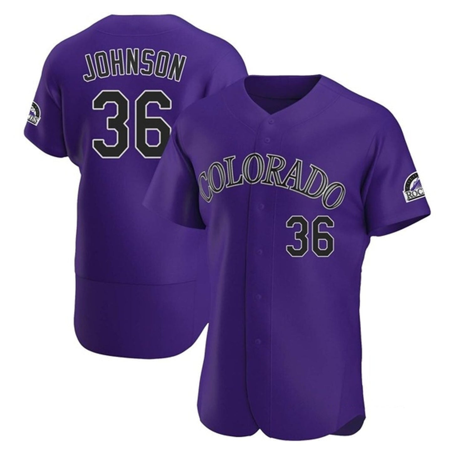 MLB Pierce Johnson Colorado Rockies 36 Jersey