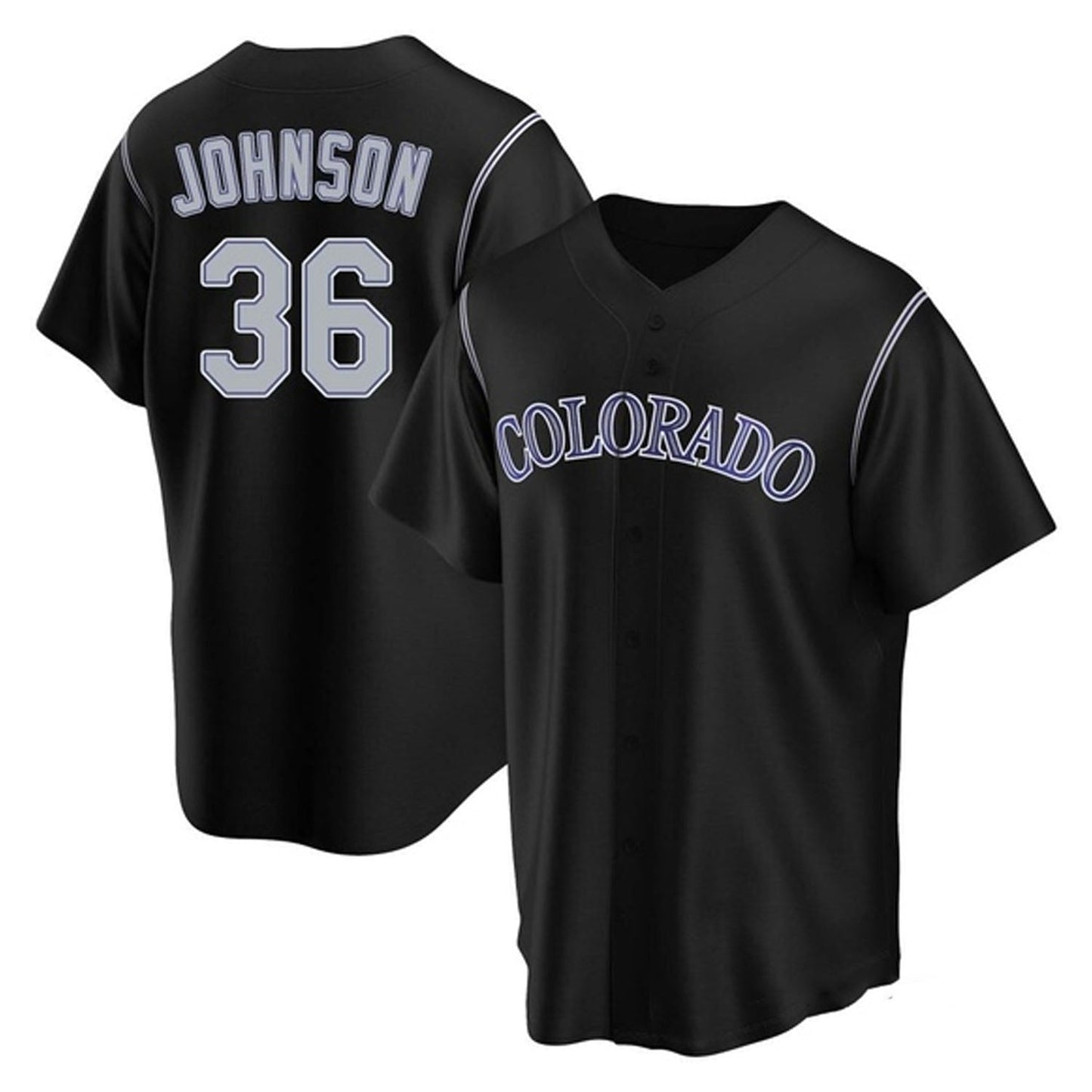 MLB Pierce Johnson Colorado Rockies 36 Jersey