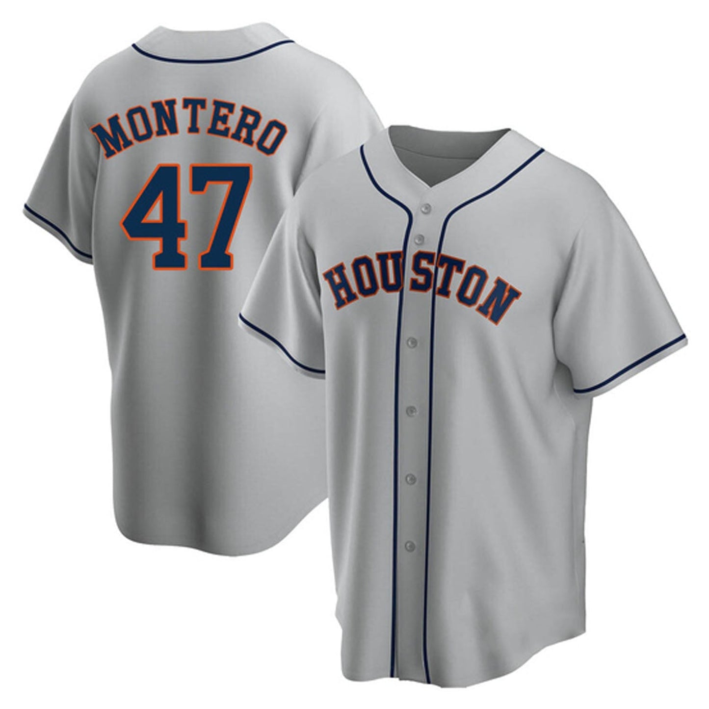 MLB Rafael Montero Houston Astros 47 Jersey