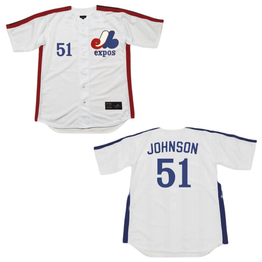 MLB Randy Johnson Montreal Expos 51 Jersey