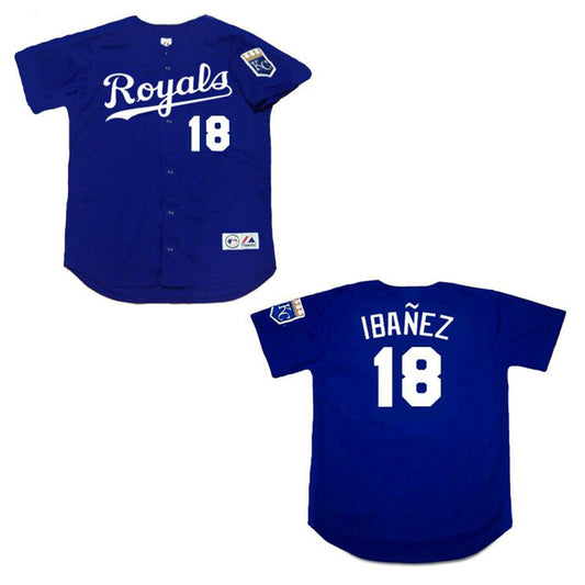 MLB Raul Ibanez Kansas City Royals 18 Jersey