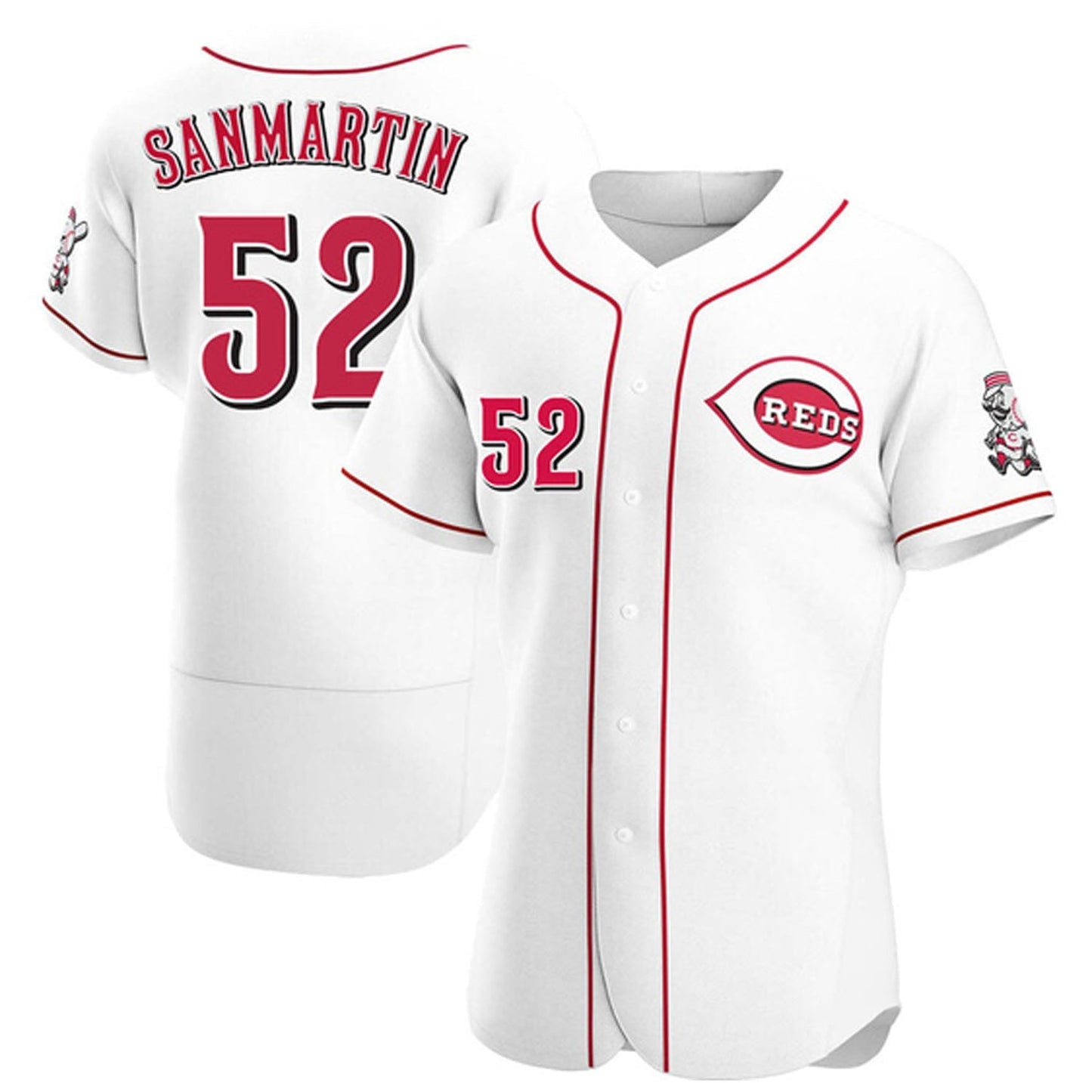 MLB Reiver Sanmartin Cincinnati Reds 52 Jersey