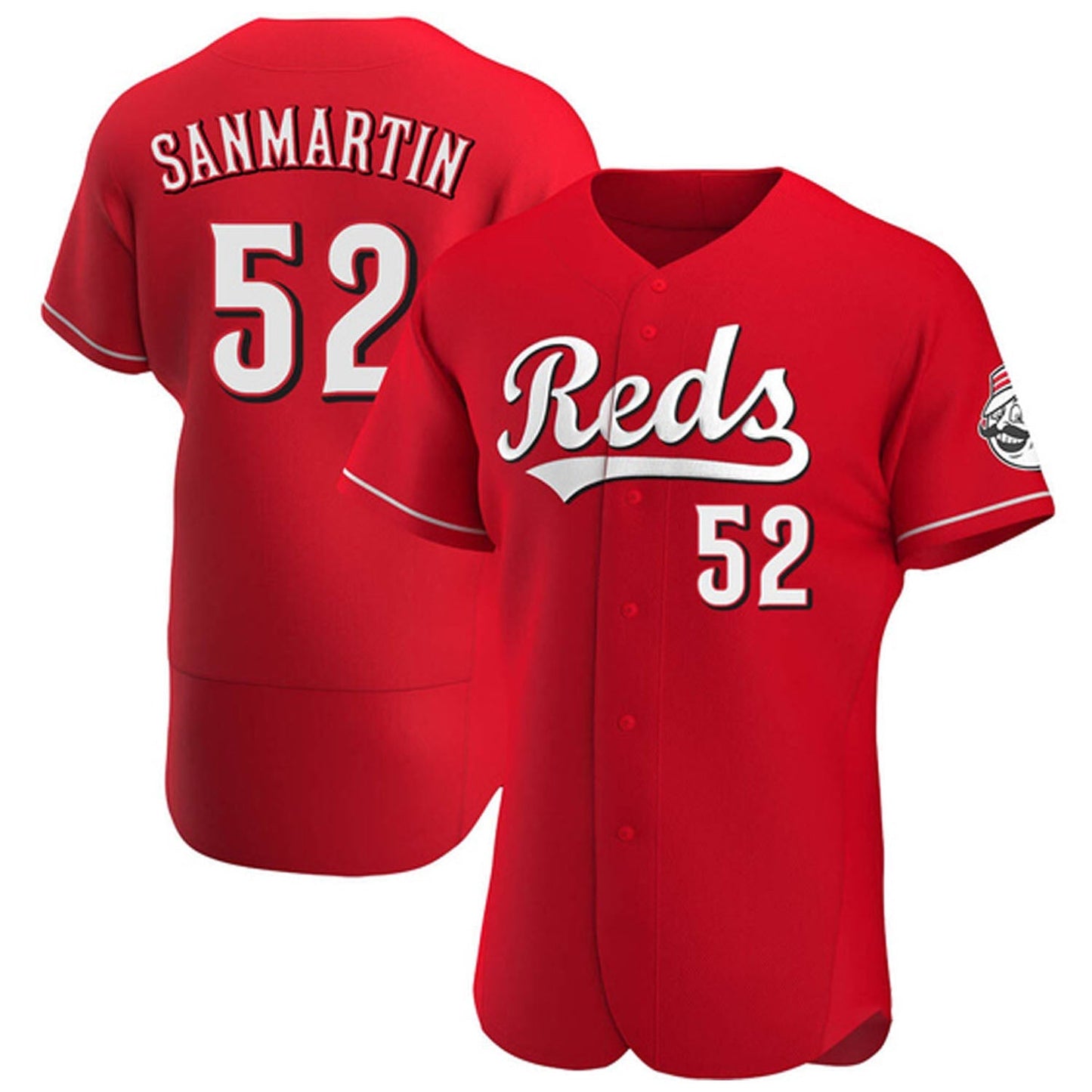 MLB Reiver Sanmartin Cincinnati Reds 52 Jersey