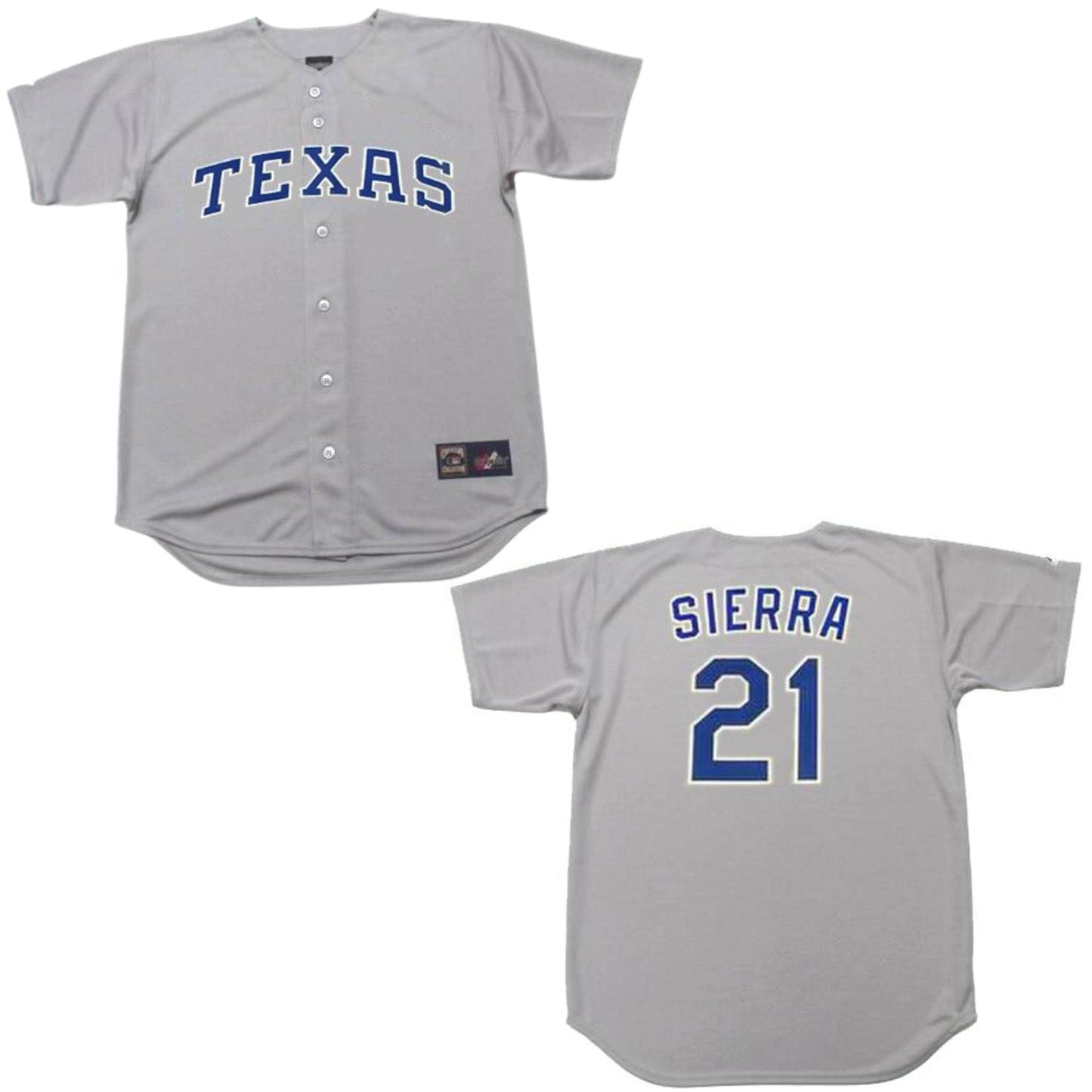 MLB Reuben Sierra Texas Rangers 21 Jersey