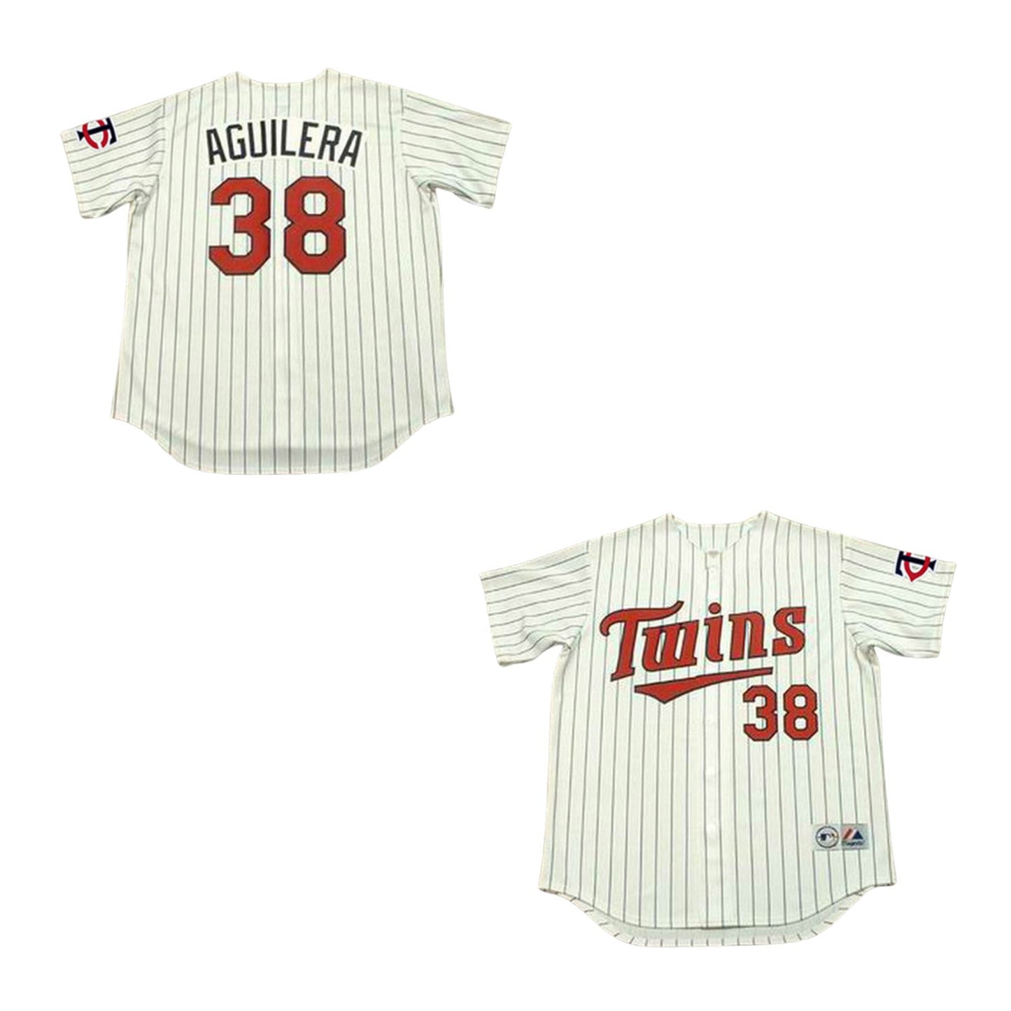 MLB Rick Aguilera Minnesota Twins 38 Jersey