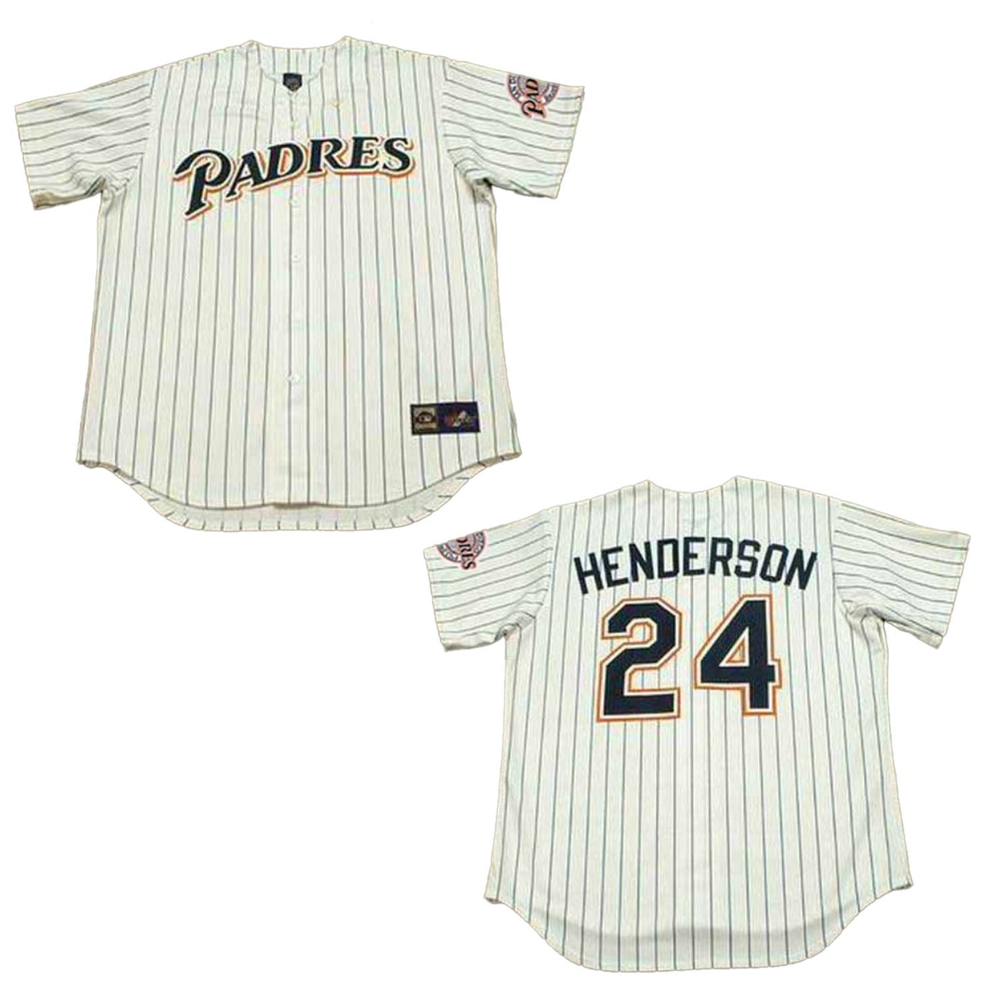 MLB Rickey Henderson San Diego Padres 24 Jersey