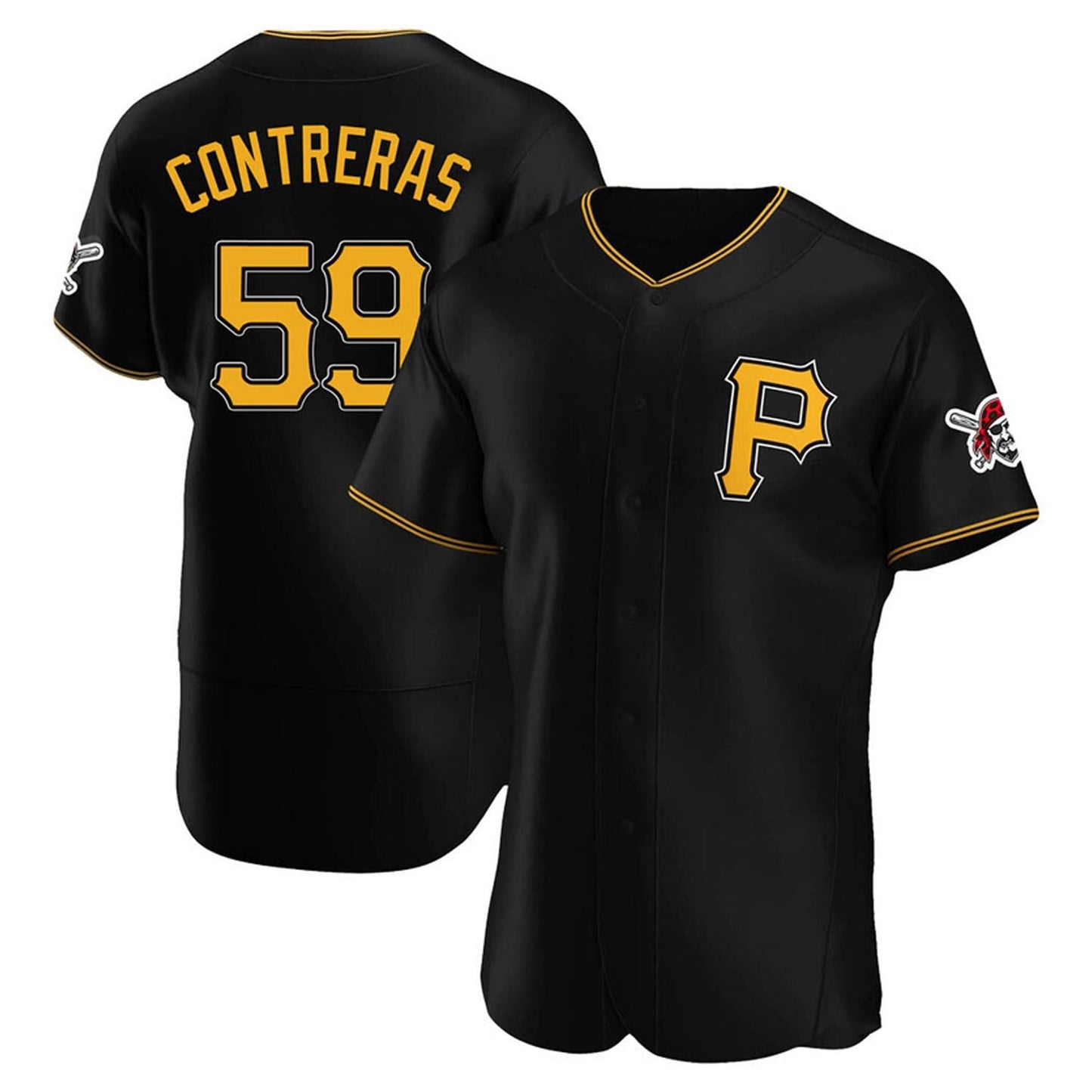 MLB Roansy Contreras Pittsburgh Pirates 59 Jersey