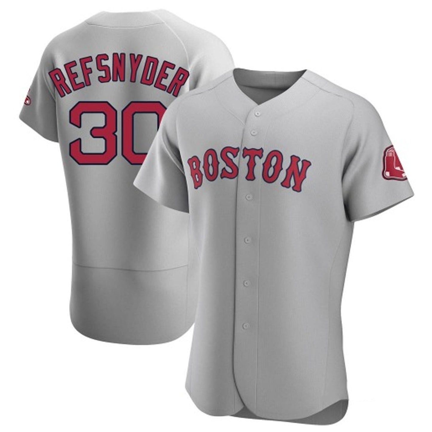 MLB Rob Refsnyder Boston Red Sox 30 Jersey