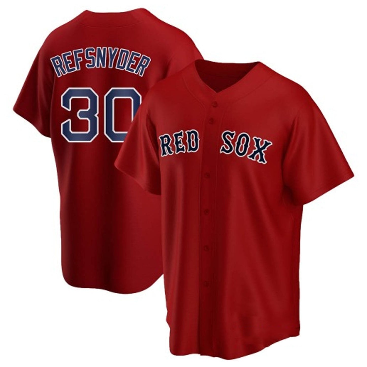 MLB Rob Refsnyder Boston Red Sox 30 Jersey