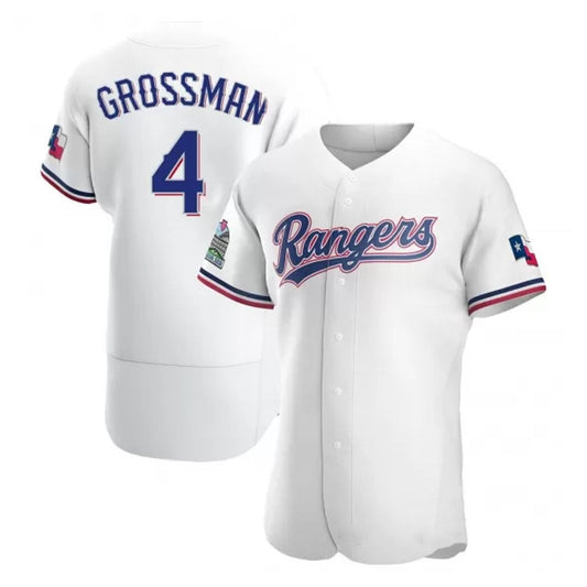 MLB Robbie Grossman Texas Rangers 4 Jersey