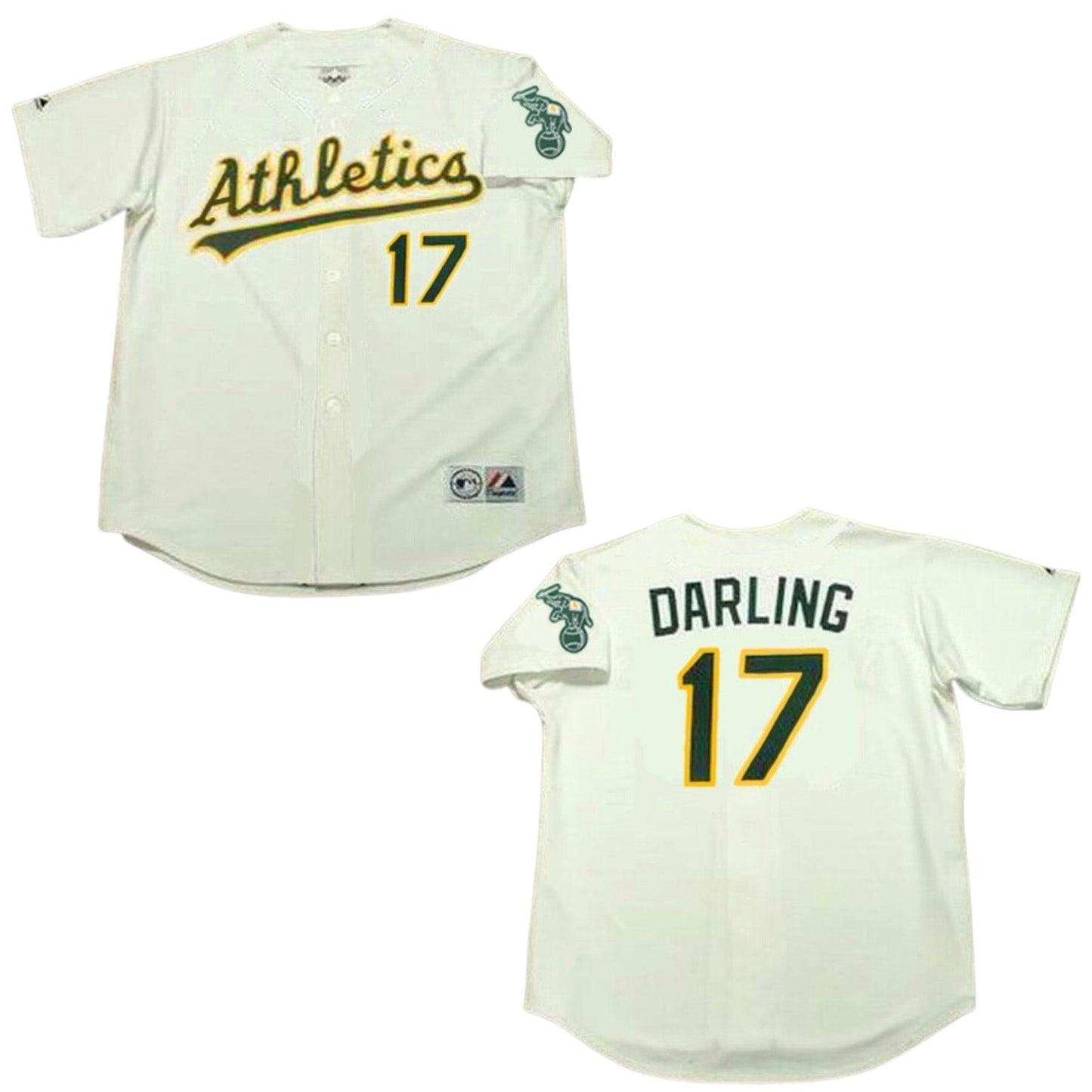 MLB Ron Darling Oakland Athletics 17 Jersey