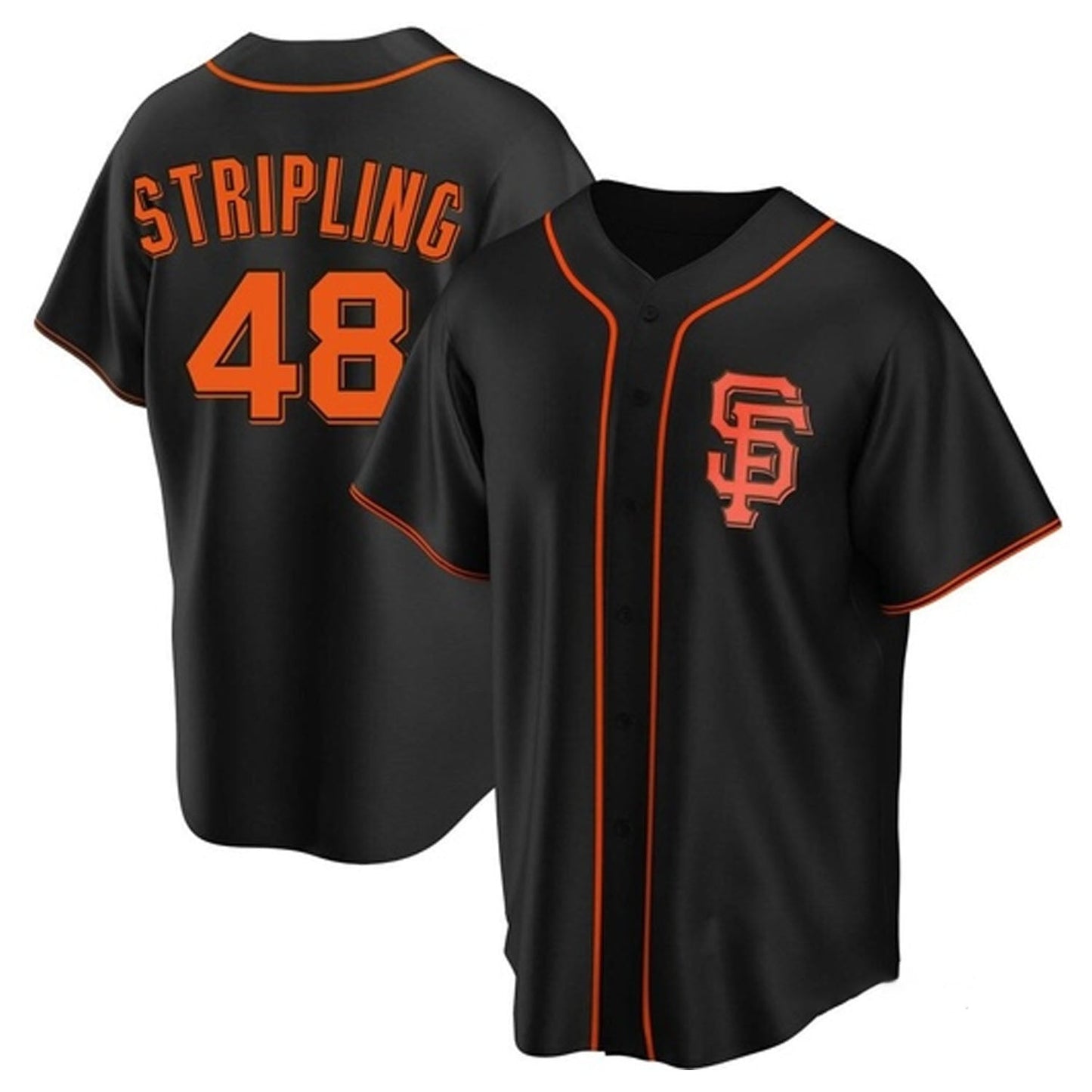 MLB Ross Stripling San Francisco Giants 48 Jersey