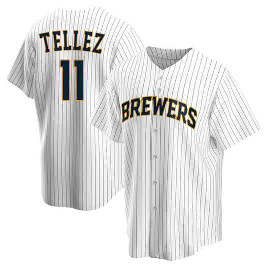 MLB Rowdy Tellez Milwaukee Brewers 11 Jersey