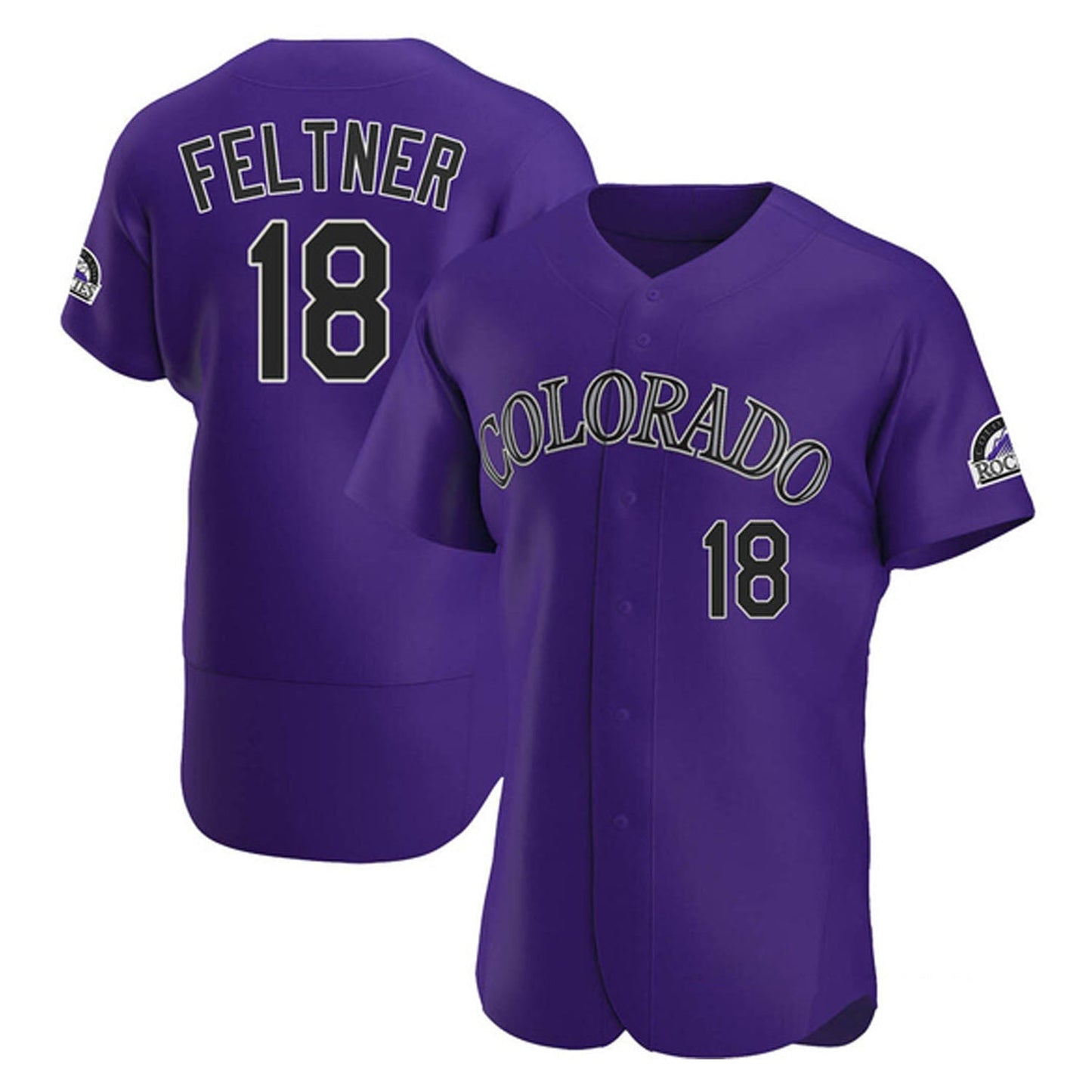 MLB Ryan Feltner Colorado Rockies 18 Jersey