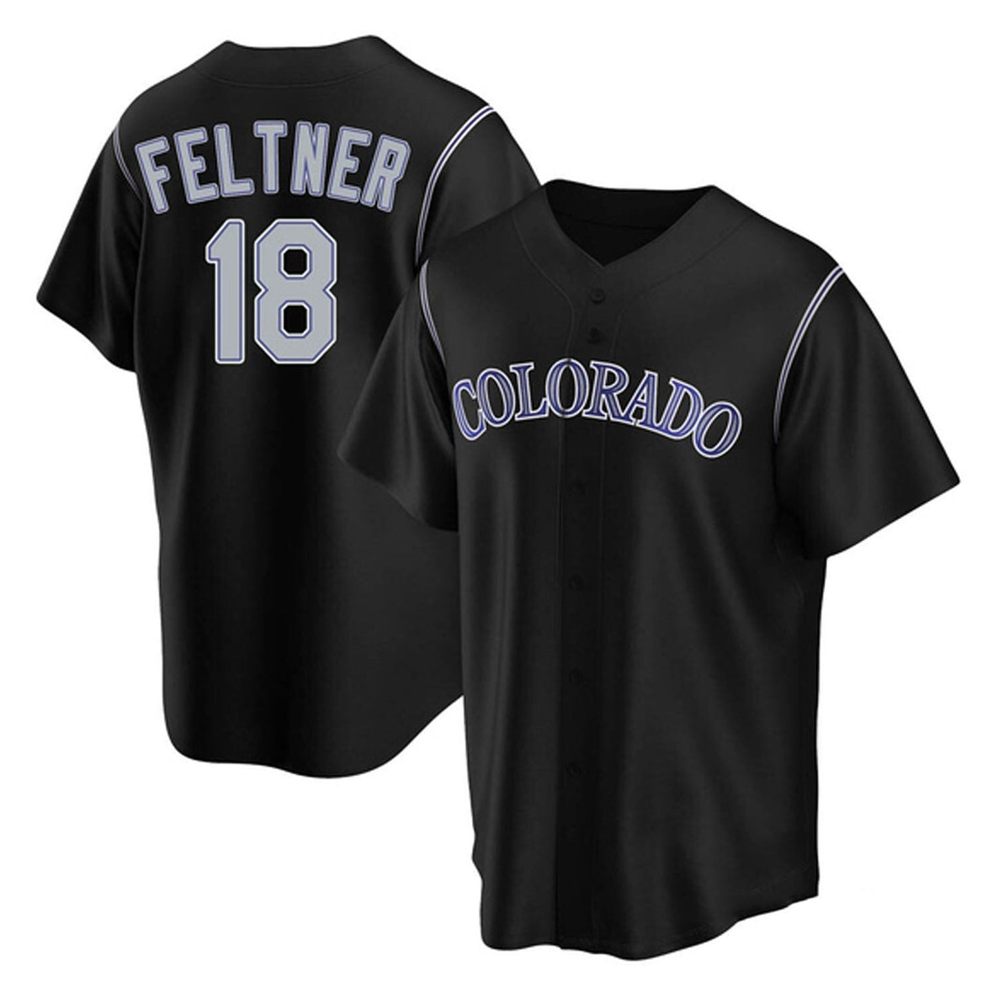 MLB Ryan Feltner Colorado Rockies 18 Jersey