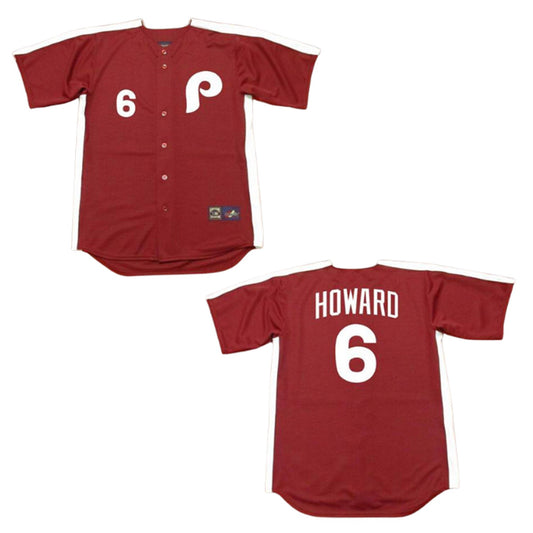 MLB Ryan Howard Philadelphia Phillies 6 Jersey