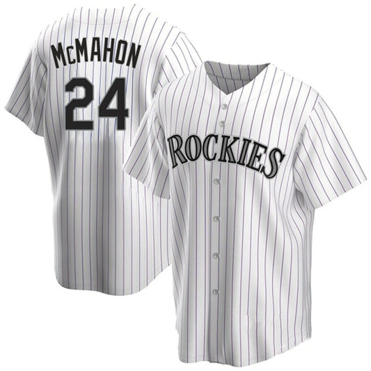 MLB Ryan McMahon Colorado Rockies 24 Jersey