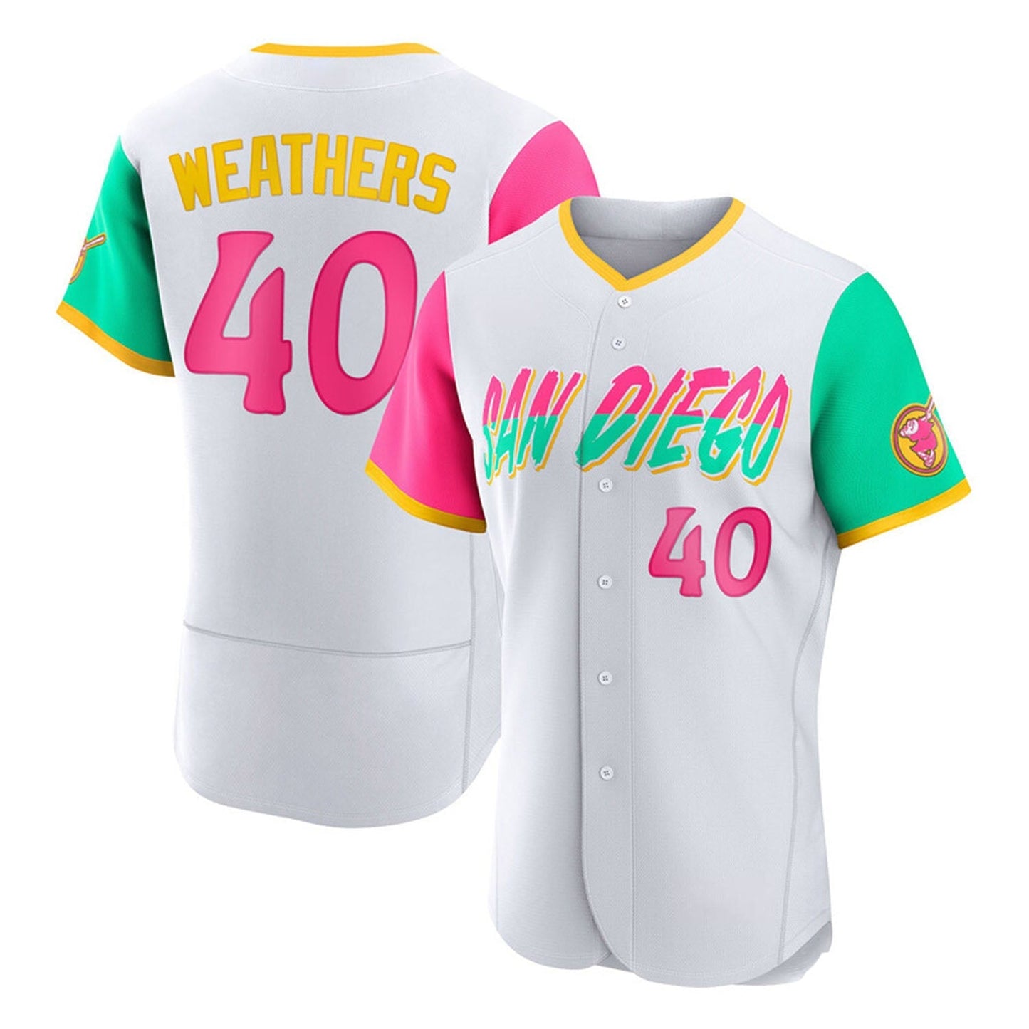 MLB Ryan Weathers San Diego Padres 40 Jersey