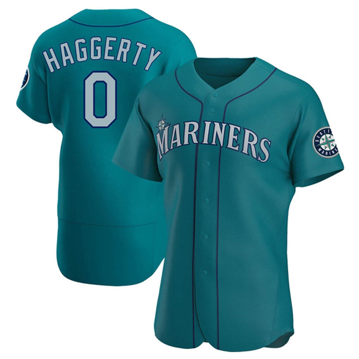 MLB Sam Haggerty Seattle Mariners 0 Jersey