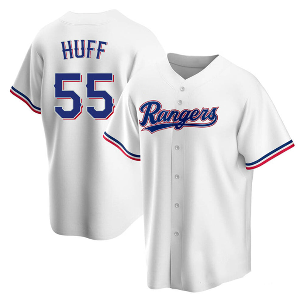 MLB Sam Huff Texas Ranger 55 Jersey