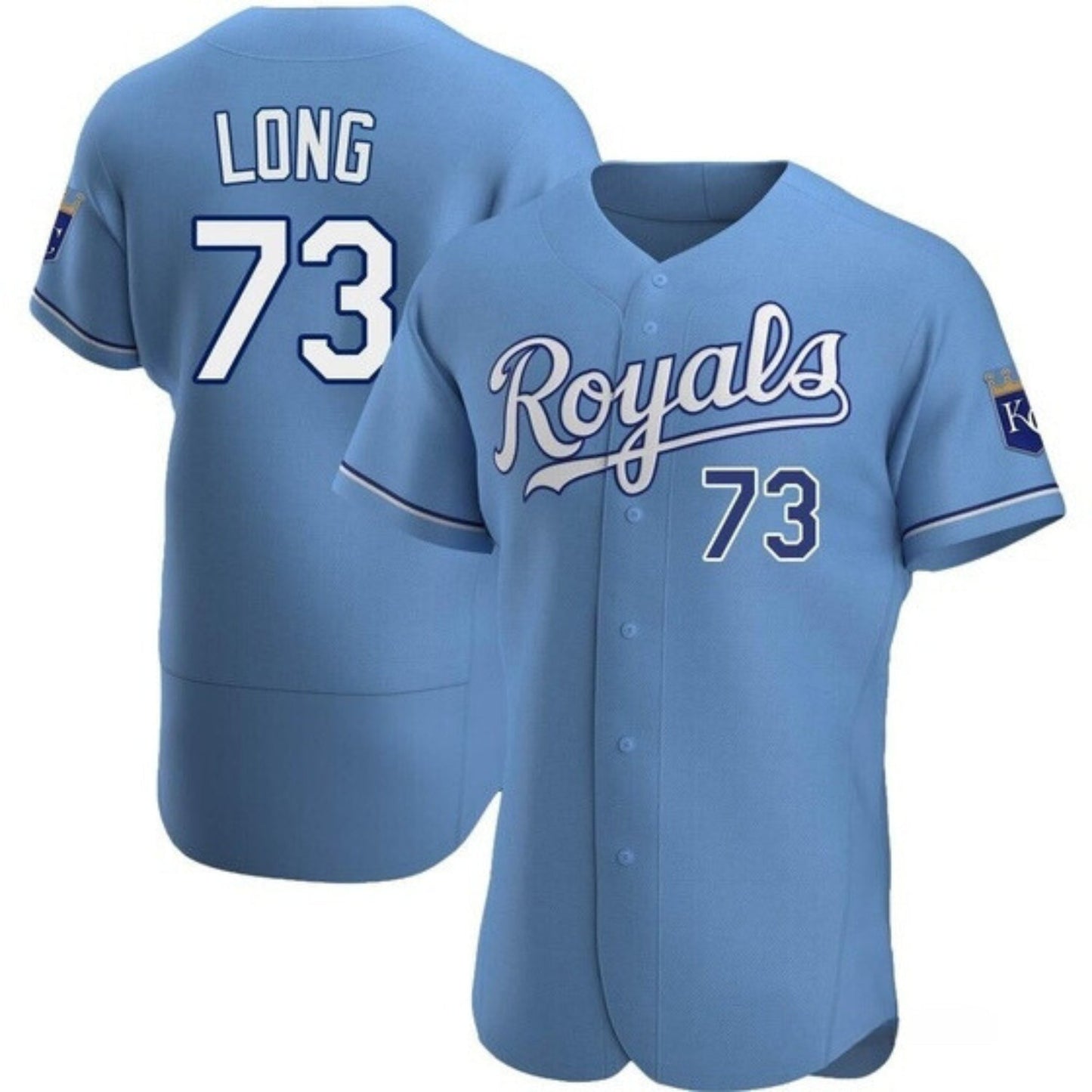 MLB Sam Long Kansas City Royals 73 Jersey