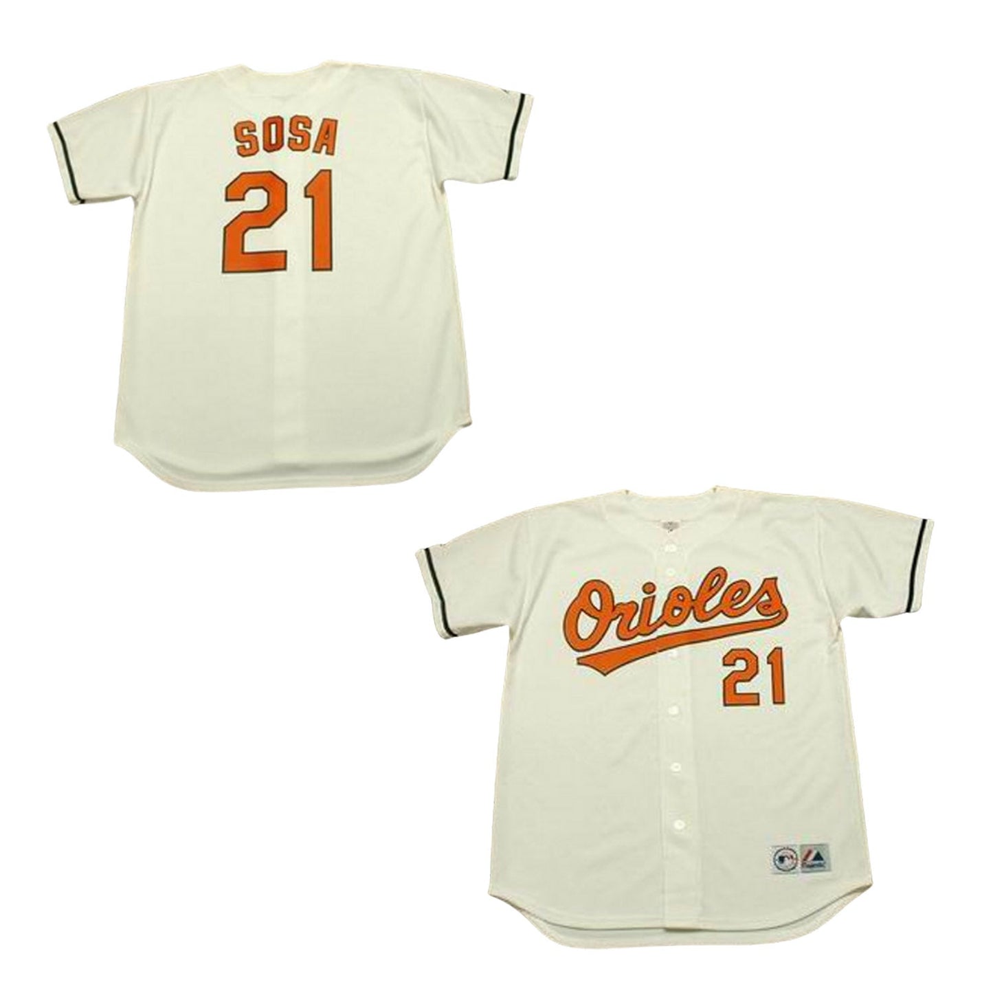 MLB Sammy Sosa Baltimore Orioles 21 Jersey