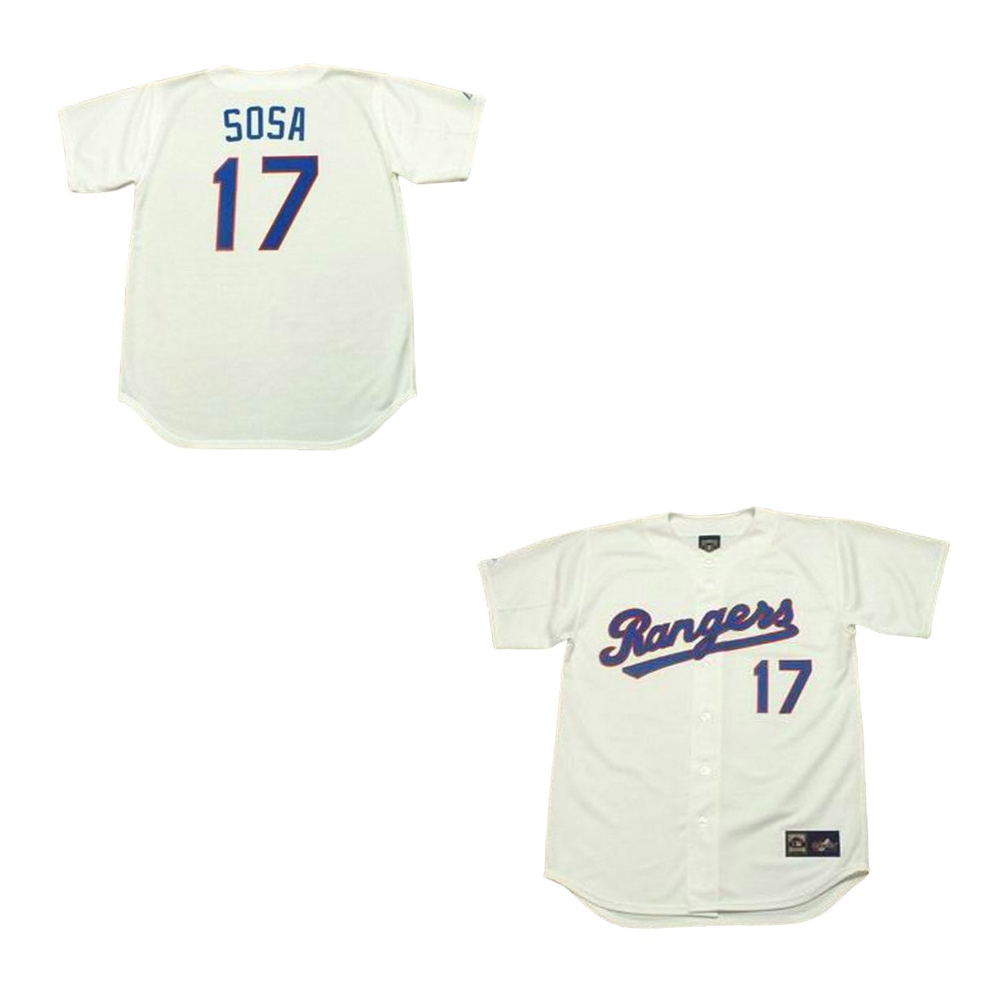 MLB Sammy Sosa Texas Rangers 17 Jersey