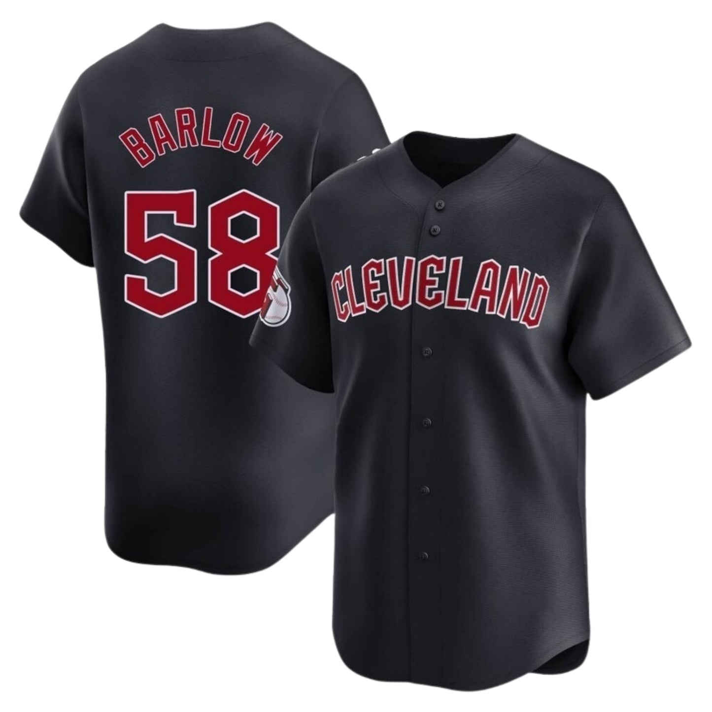Scott Barlow Cleveland Guardians 58 Jersey