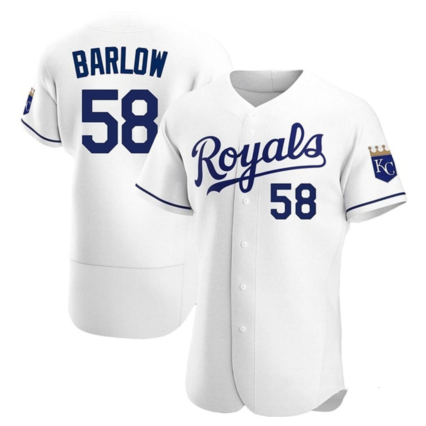 MLB Scott Barlow Kansas City Royals 58 Jersey