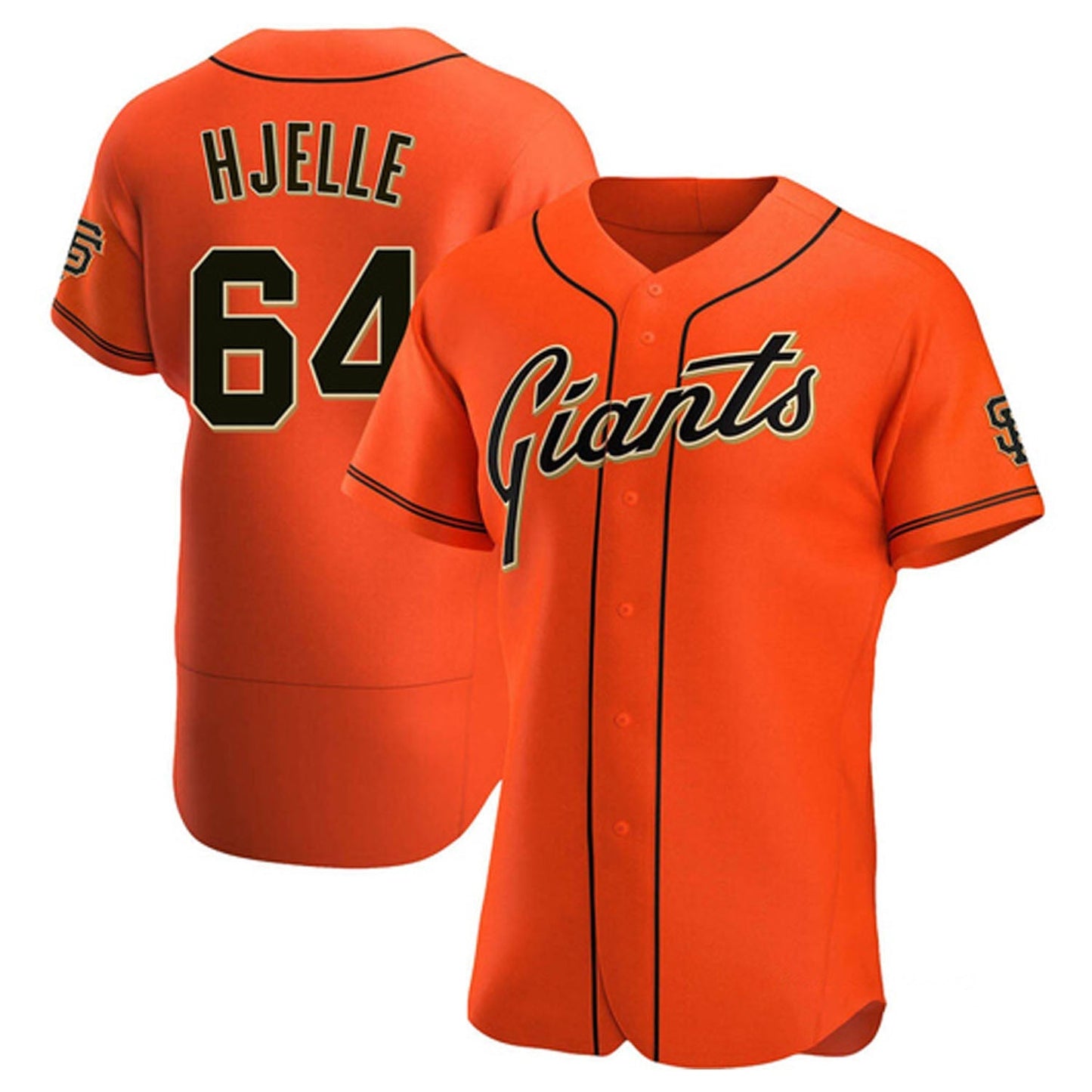 MLB Sean Hjelle San Francisco Giants 64 Jersey