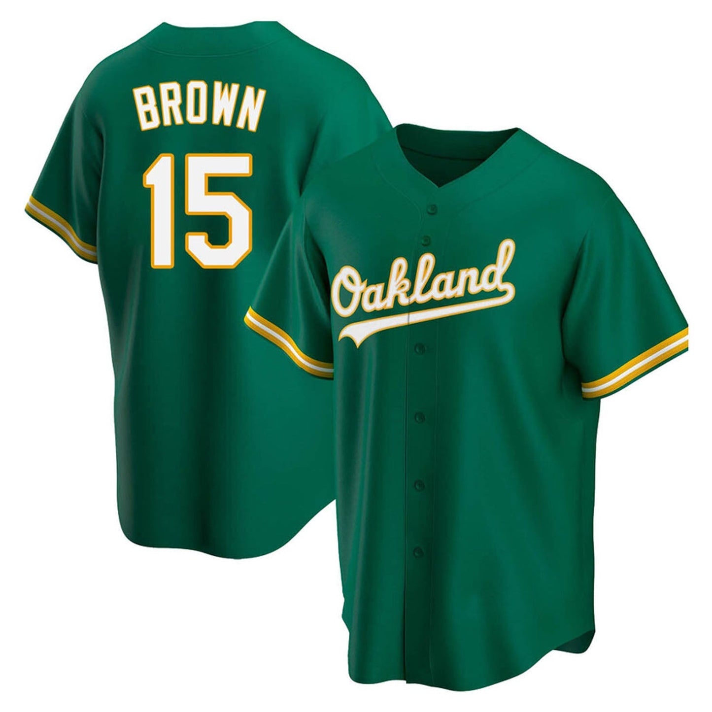 MLB Seth Brown Oakland Athletics 15 Jersey