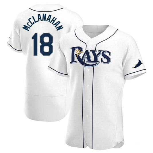 MLB Shane McClanahan Tampa Bay Rays 18 Jersey