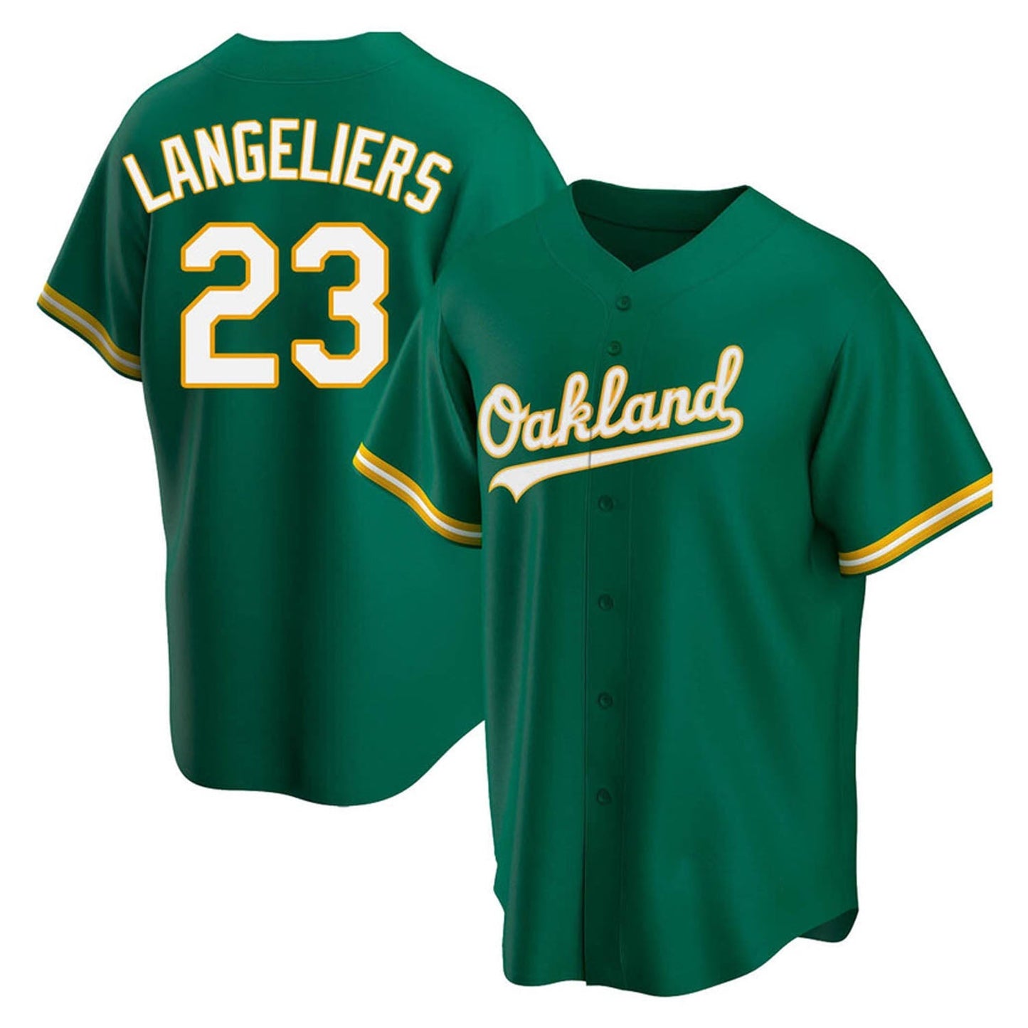 MLB Shea Langeliers Oakland Athletics 23 Jersey