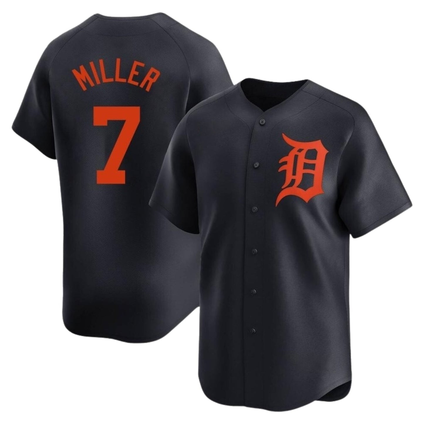 Shelby Miller Detroit Tigers 7 Jersey
