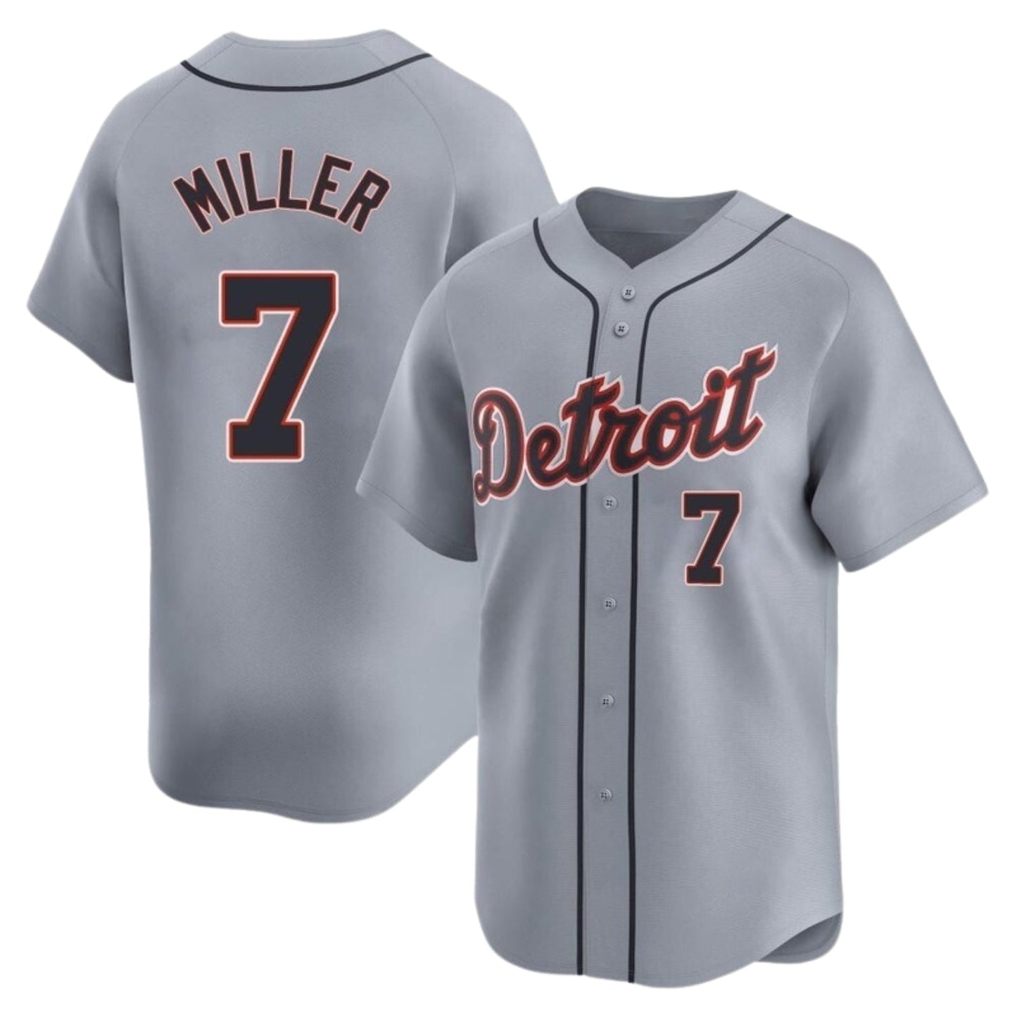 Shelby Miller Detroit Tigers 7 Jersey