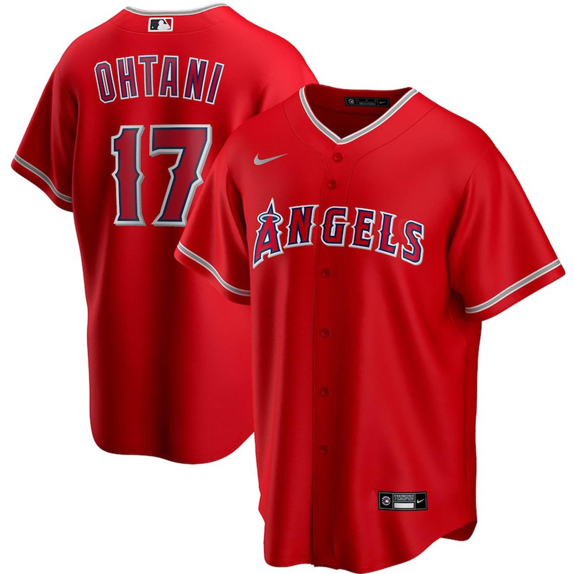 MLB Shohei Ohtani Los Angeles Angels 17 Jersey