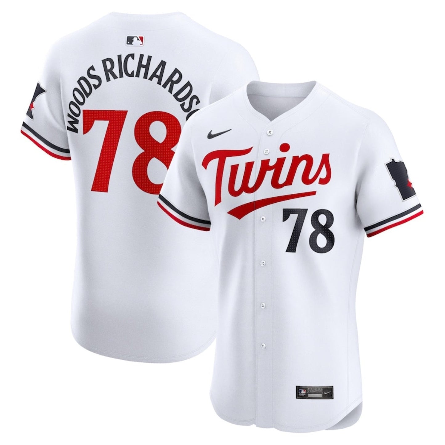 MLB Simeon Woods Richardson Minnesota Twins 78 Jersey