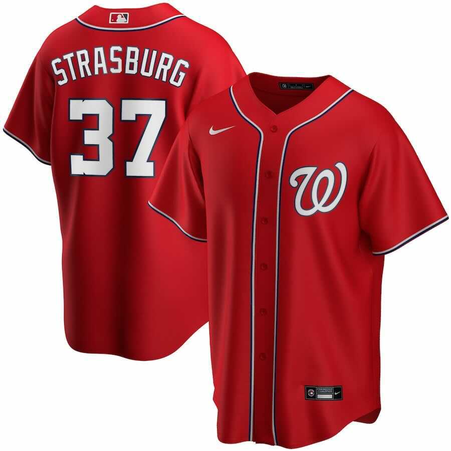 MLB Stephen Strasburg Washington Nationals 37 Jersey