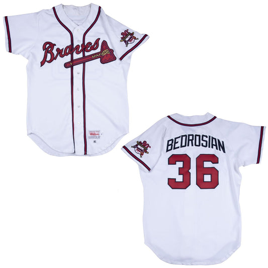 MLB Steve Bedrosian Atlanta Braves 36 Jersey