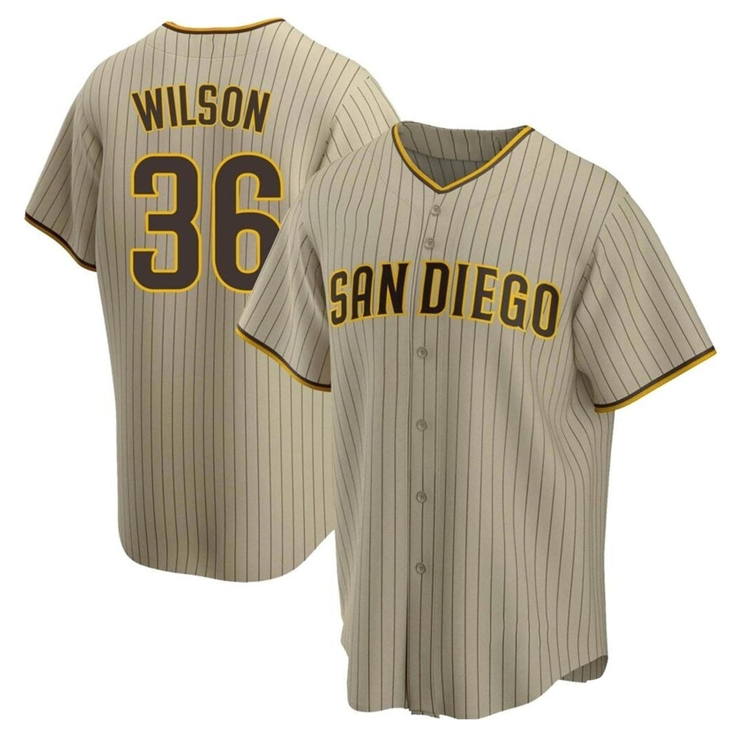 MLB Steven Wilson San Diego Padres 36 Jersey