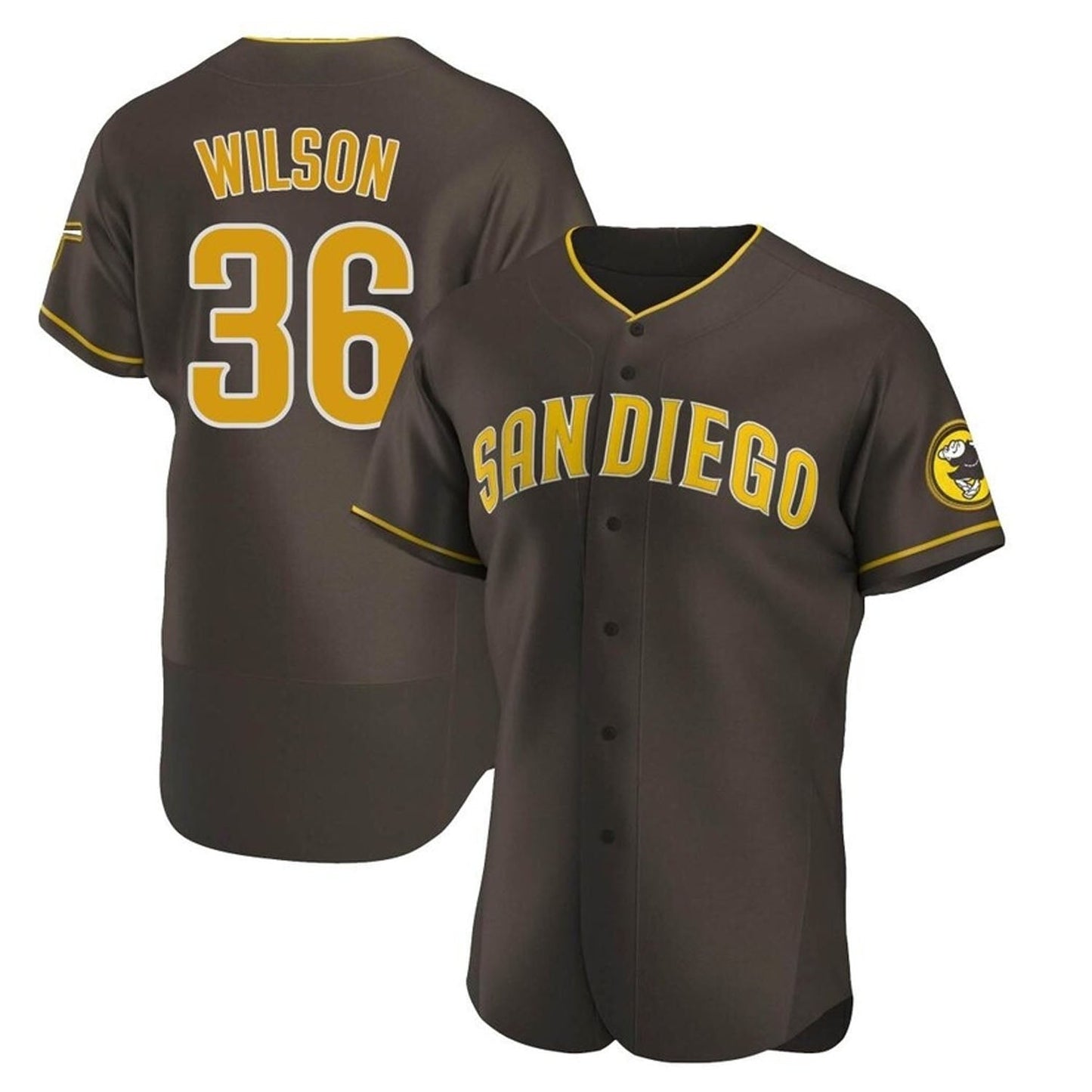 MLB Steven Wilson San Diego Padres 36 Jersey