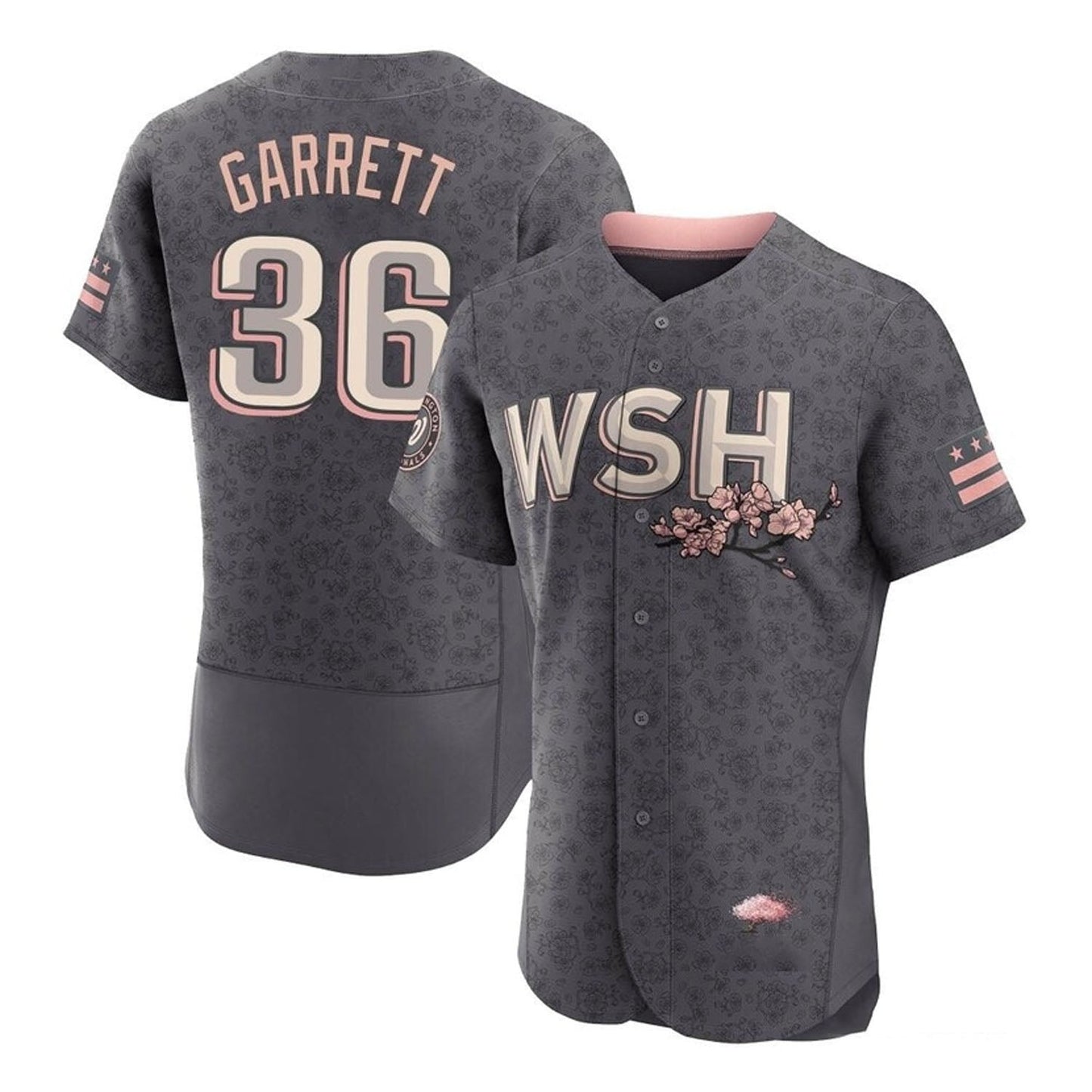 MLB Stone Garrett Washington Nationals 36 Jersey