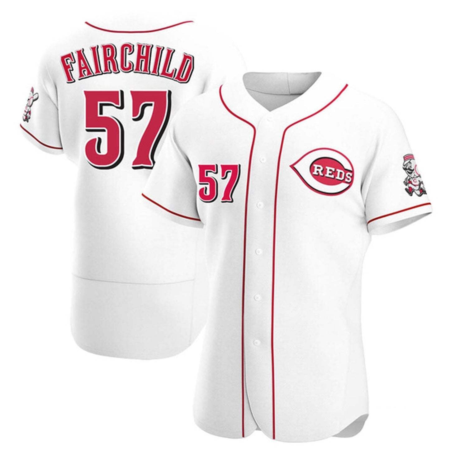 MLB Stuart Fairchild Cincinnati Reds 57 Jersey