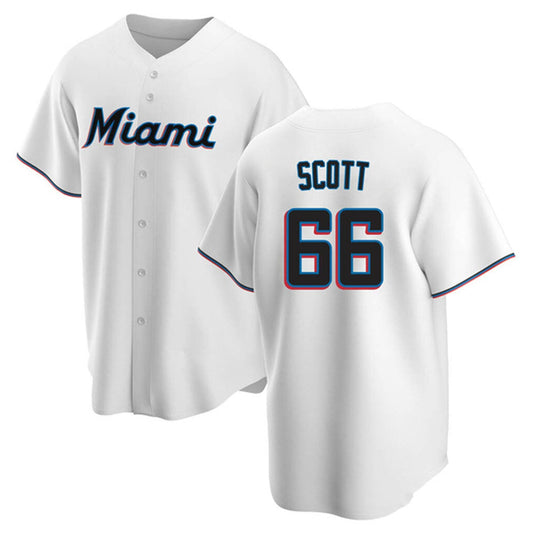 MLB Tanner Scott Miami Marlins 66 Jersey