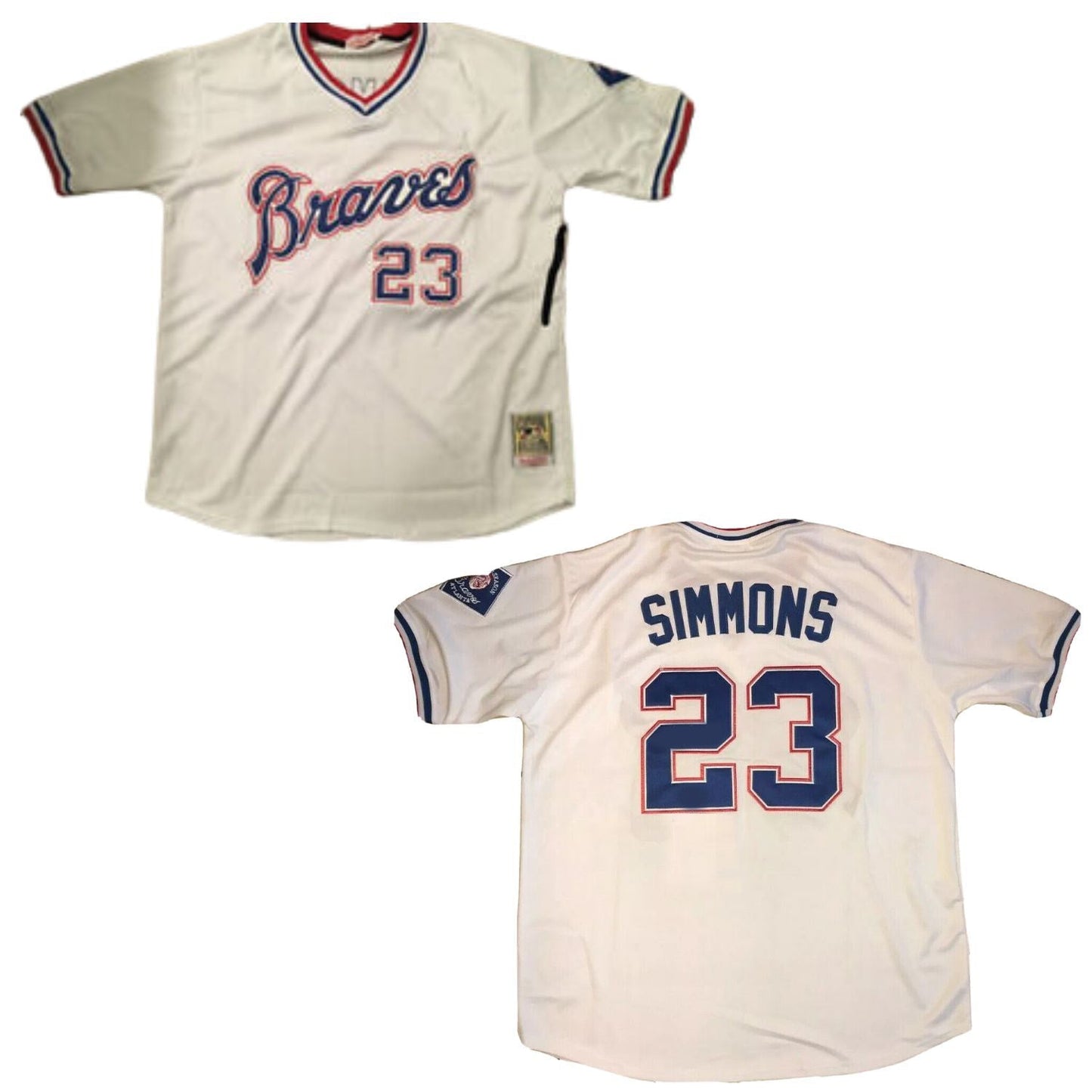 MLB Ted Simmons Atlanta Braves 23 Jersey