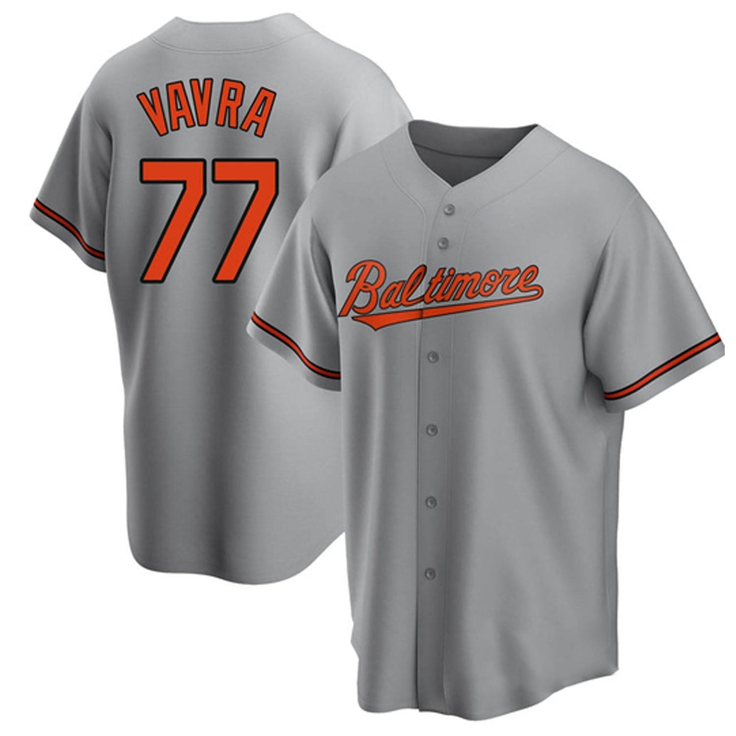 MLB Terrin Vavra Baltimore Orioles 77 Jersey